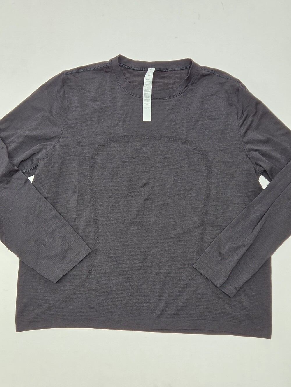 Lululemon Black Swiftly Tech Long Sleeve Relaxed Fit Womens Training Gym sz 12
